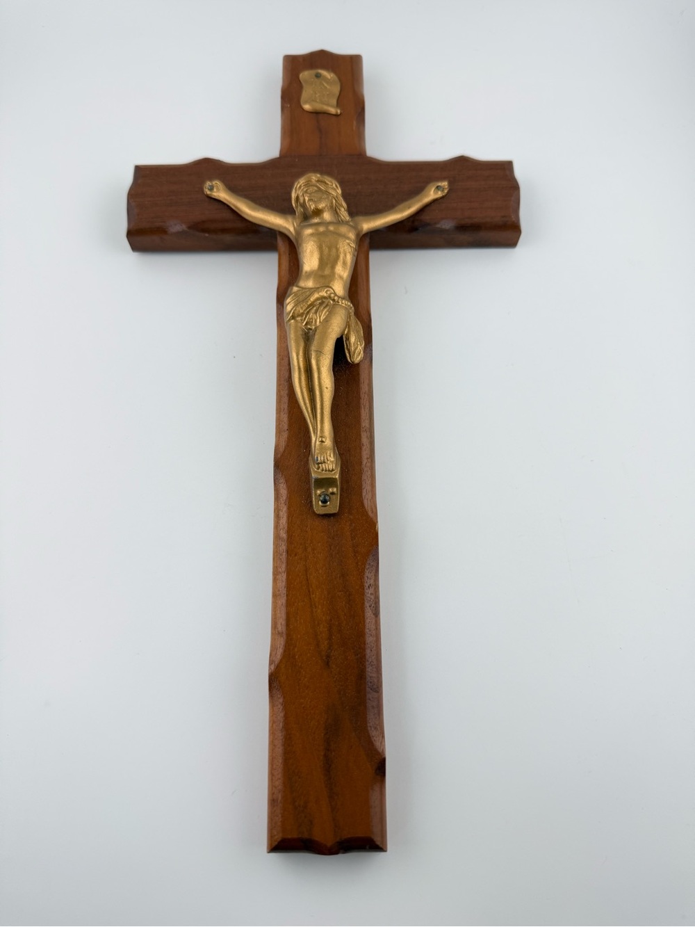 Vintage Religious 12-inch wooden Catholic Jesus